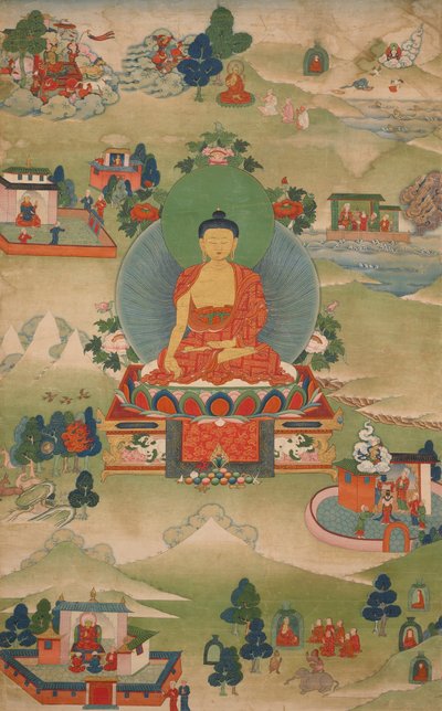 Previous Lives of Shakyamuni Buddha by Unbekannt Unbekannt